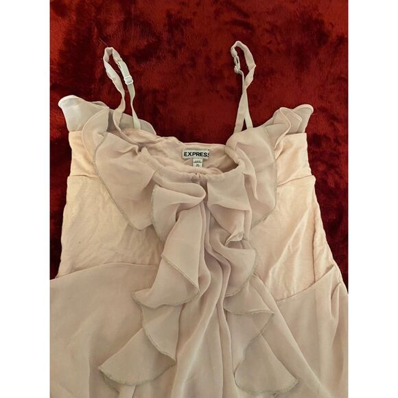 NWOT Express Raffle Top XS - Picture 4 of 8